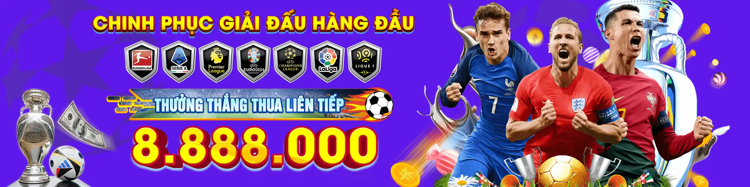 Banner thưởng thắng thua liên tiếp Tip88