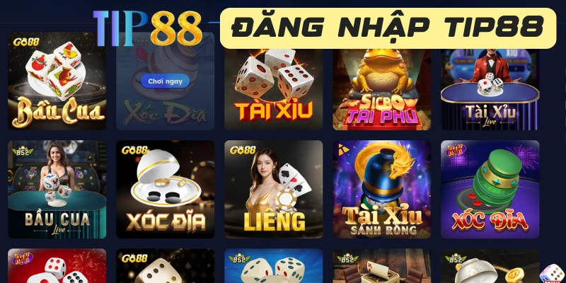 Hướng dẫn đăng nhập Tip88