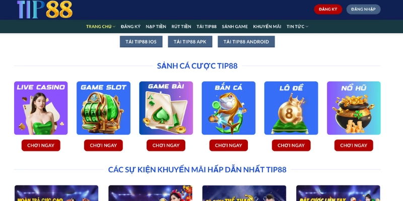 Cập nhật link vào Tip88 chính thức an toàn nhất