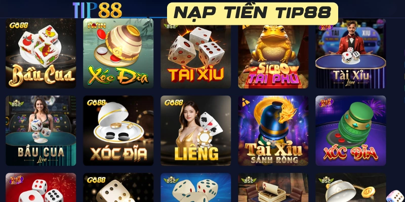 Các lưu ý khi nạp tiền Tip88