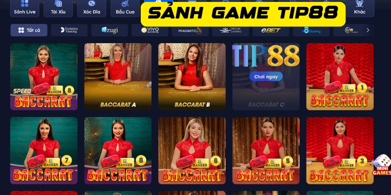 Nhà cái Tip88 khuyến mãi hoàn trả 1.5% trong các sảnh game