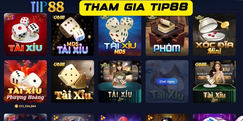 Cách tham gia trải nghiệm trên nhà cái Tip88