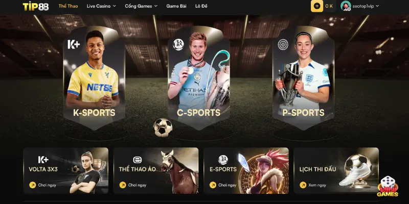 Những Ưu Điểm Nổi Bật Của Sảnh Game Tip88